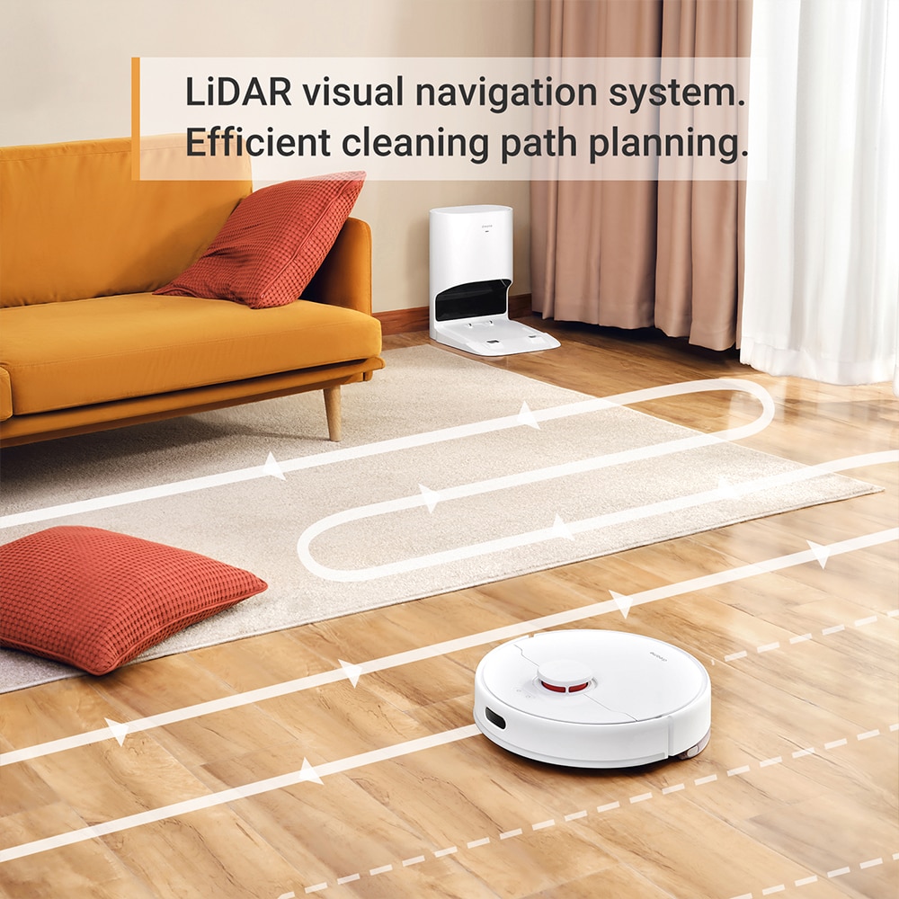 Dreame Bot D10 Plus Robot Vacuum and Mop, 45 Days Hands off Cleaning, 2  Years Product Warranty
