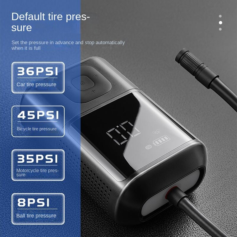 Lydsto Car Inflator Portable Smart Digital Tire Pressure Detection
