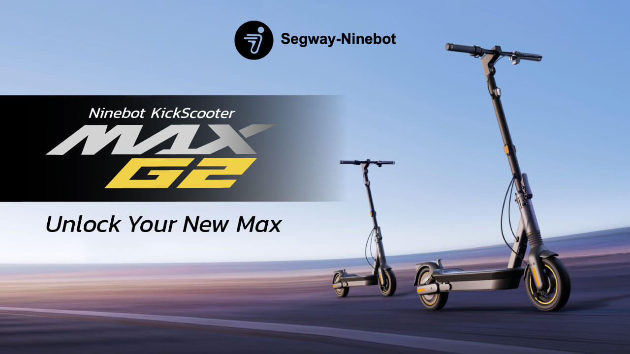 Ninebot KickScooter MAX G2 by Segway – XIAOMI DUBAI
