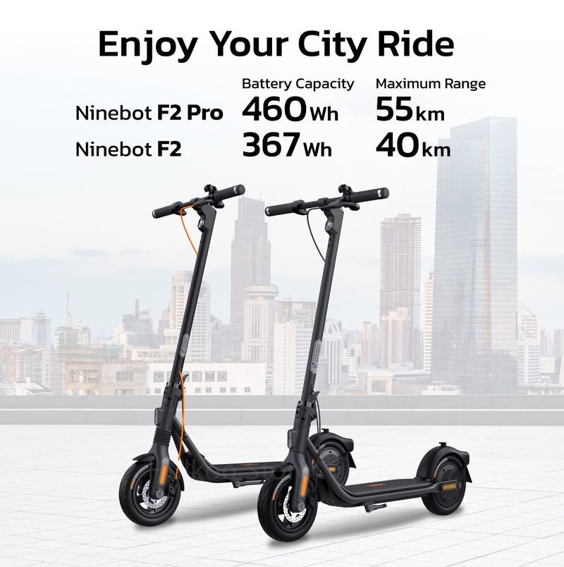 Ninebot By Segway F2 Pro Electric Scooter Price in Dubai, Abu