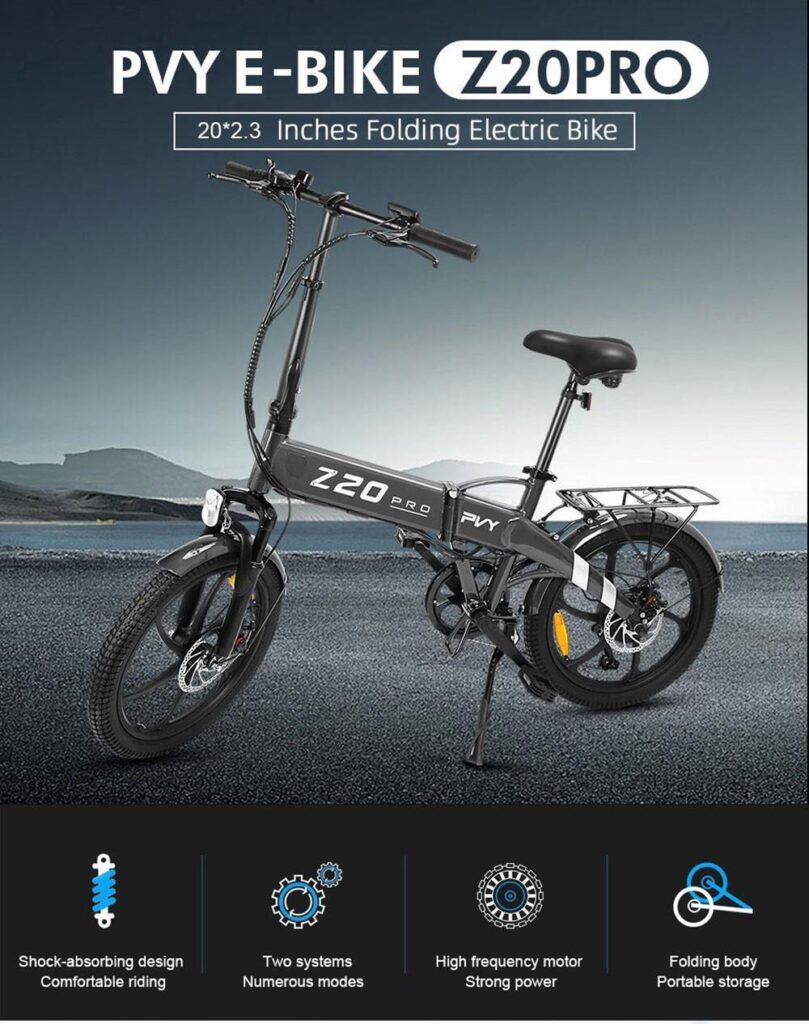 PVY Z20 PRO Folding Electric Bike