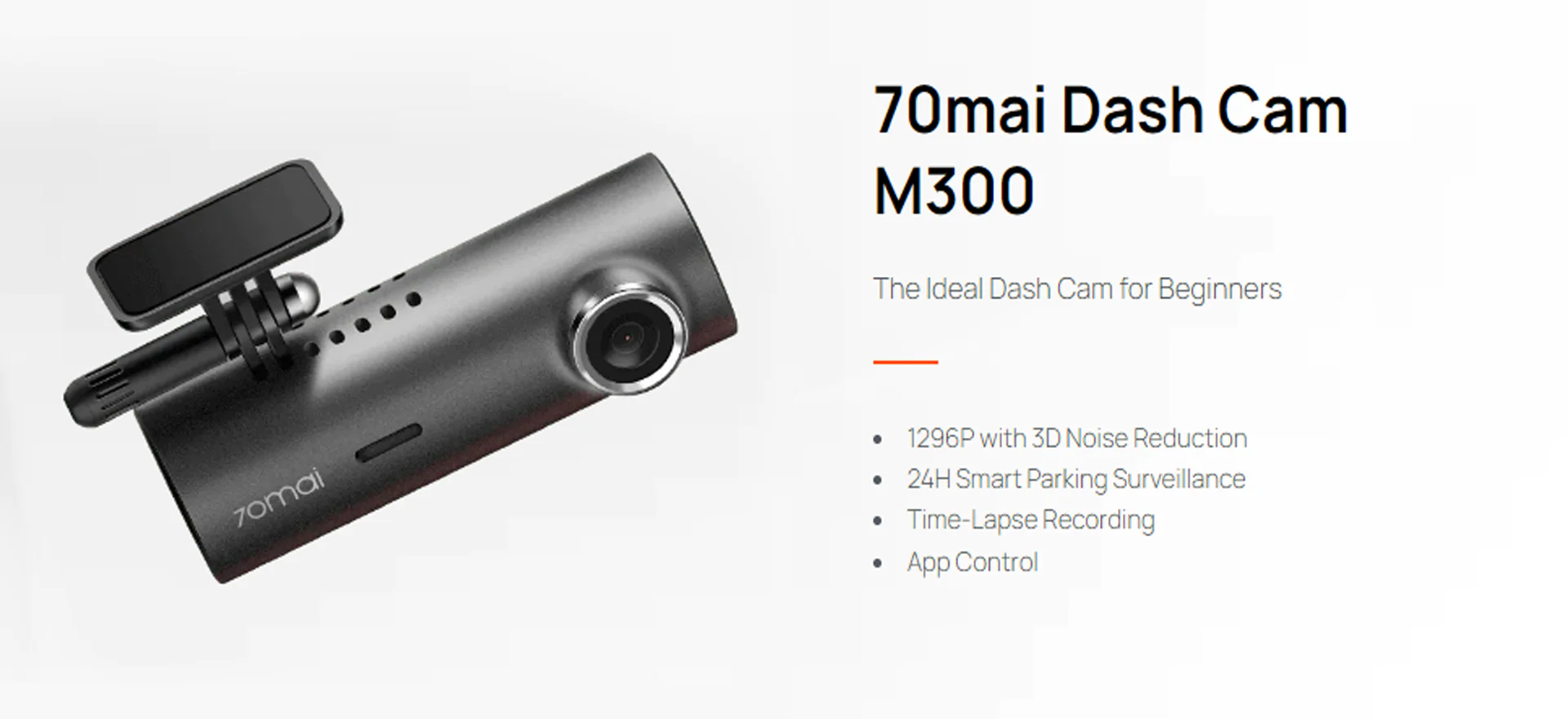 Discover the 70mai Dash Cam M300: Your Ultimate Driving Companion – XIAOMI  DUBAI