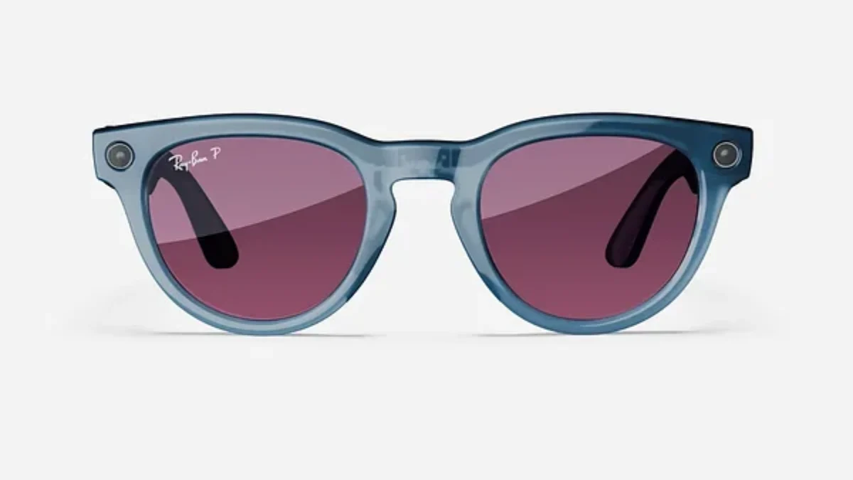 Ray-Ban Meta Smart Glasses - Headliner RW4009 Shiny Jeans Dusty