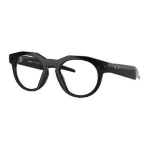 Oakley HSTN Meta AI Glasses Black Clear