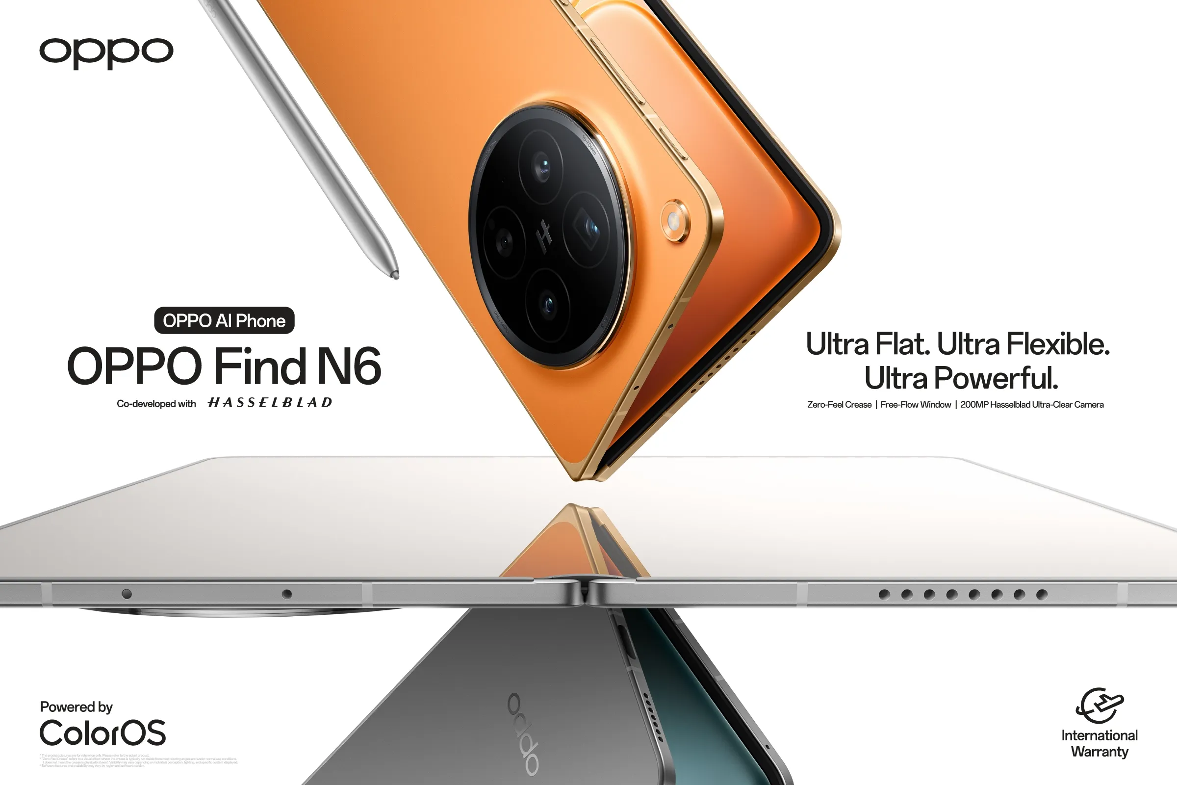 OPPO Find N6 Foldable Smartphone, 16GB RAM + 512GB Storage